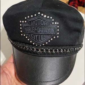 Harley Davidson women’s black biker cap